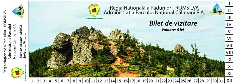 Bilet Parc National Calimani